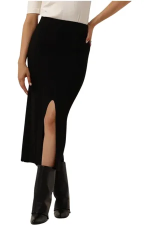 Modstrom Dames, Rokken, Zwart, Maat: XS Poliester