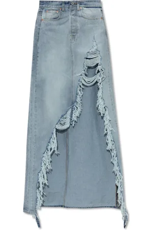 Vetements Dames, Rokken, Blauw, Maat: M Denim
