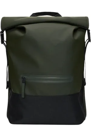 Rains Unisex, Tassen, Groen, Maat: ONE Size