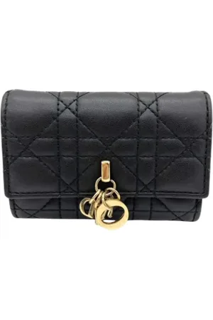 Dior Dames, Pre-owned, Zwart, Maat: ONE Size Leer