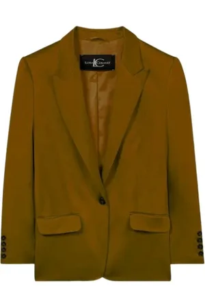 Luisa Cerano Dames, Jassen, Bruin, Maat: XL Satijn
