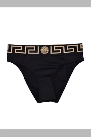 VERSACE Dames, Badkleding, Zwart, Maat: XL