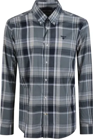 Barbour Heren, Overhemden, Blauw, Maat: XL Katoen