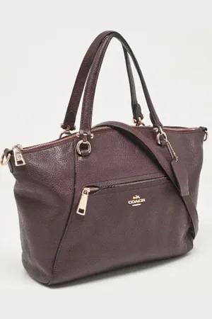 Coach Dames, Pre-owned, Paars, Maat: ONE Size Leer