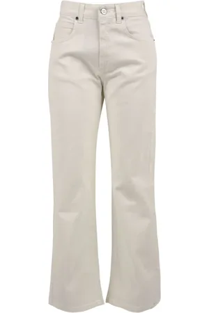 Douuod Woman Dames, Broeken, Wit, Maat: W28 Denim