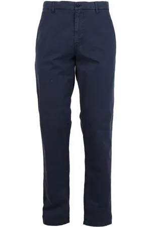 Aspesi Heren, Broeken, Blauw, Maat: XS Gabardine