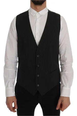 Dolce & Gabbana Heren, Pakken, Grijs, Maat: L Katoen