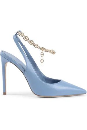 DEE OCLEPPO Dames, Schoenen, Blauw, Maat: 39 1/2 EU Leer