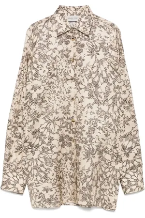 Golden Goose Dames, Blouses & Shirts, Veelkleurig, Maat: L Zijde