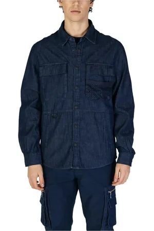 Antony Morato Heren, Overhemden, Blauw, Maat: XL Katoen