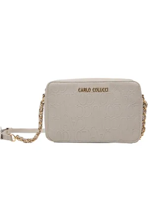 Carlo Colucci Dames, Tassen, Grijs, Maat: ONE Size