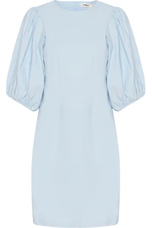 Soaked in Luxury Dames, Jurken, Blauw, Maat: S Viscose