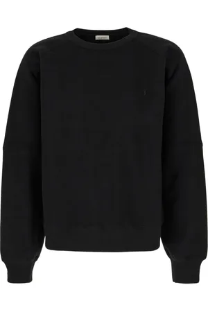 Saint Laurent Heren, Sweatshirts & Hoodies, Zwart, Maat: S
