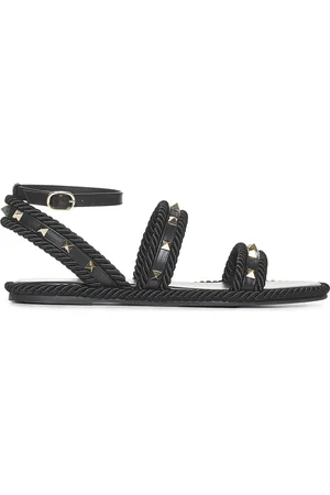 VALENTINO GARAVANI Dames, Schoenen, Zwart, Maat: 37 EU Leer