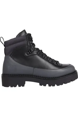 Tommy Hilfiger Heren, Schoenen, Zwart, Maat: 41 EU Leer