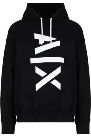 Armani Exchange Heren, Sweatshirts & Hoodies, Zwart, Maat: XS Katoen