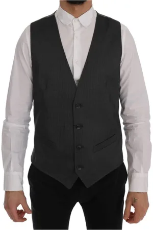 Dolce & Gabbana Heren, Pakken, Grijs, Maat: L Katoen
