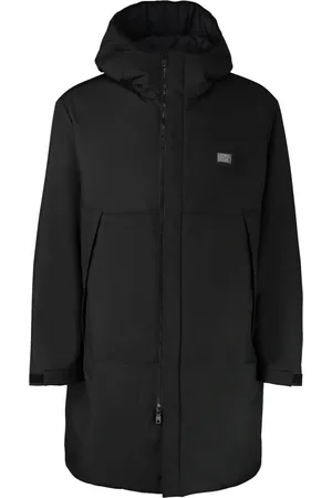 Dolce & Gabbana Heren, Mantels, Zwart, Maat: XL Poliester