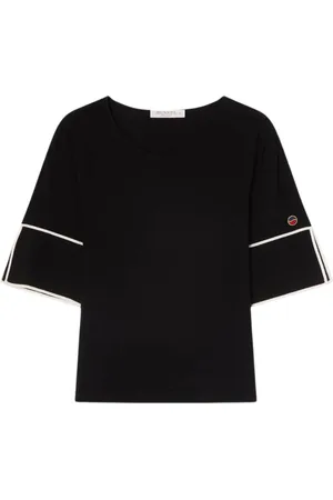 BUSNEL Dames, Tops, Zwart, Maat: M Wol