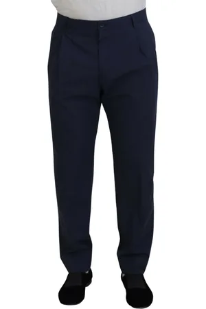 Dolce & Gabbana Heren, Broeken, Blauw, Maat: 3XL Katoen