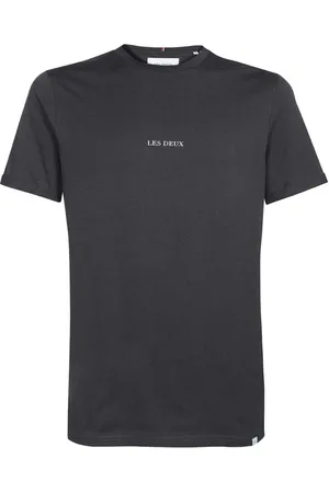 Les Deux Heren, Tops, Grijs, Maat: 2XL Katoen