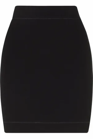 Dolce & Gabbana Dames, Rokken, Zwart, Maat: 2XS Jersey