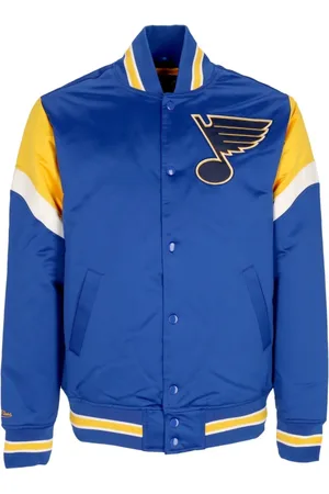 Mitchell & Ness Heren, Jassen, Blauw, Maat: S Zijde