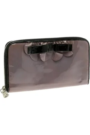 Miu Miu Dames, Pre-owned, Paars, Maat: ONE Size Leer