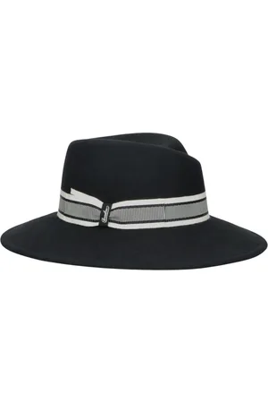 Borsalino Dames, Accessoires, Zwart, Maat: M Wol