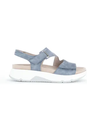 Gabor Dames, Schoenen, Blauw, Maat: 38 1/2 EU Leer