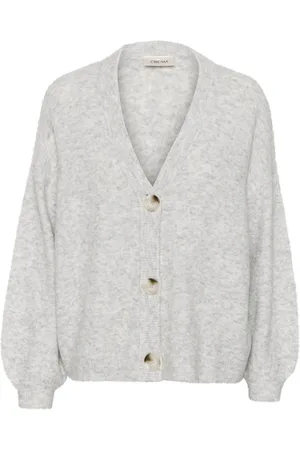 Cream Dames, Truien, Grijs, Maat: 2XL Wol