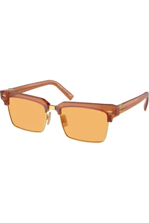 Miu Miu Dames, Accessoires, Bruin, Maat: 54 MM