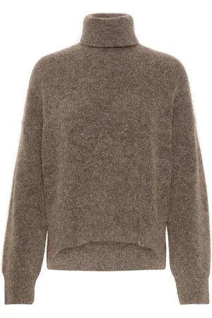 Gestuz Dames, Truien, Bruin, Maat: 2XS Wol