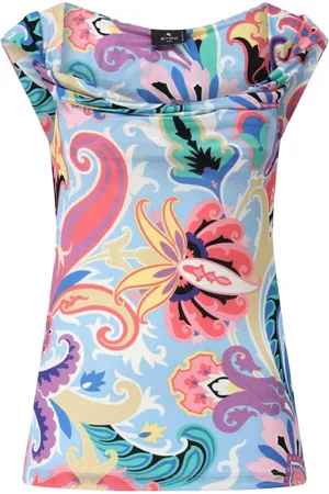 Etro Dames, Tops, Veelkleurig, Maat: L