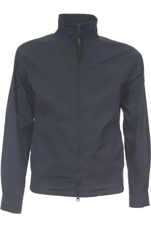 Aspesi Heren, Jassen, Blauw, Maat: S Katoen