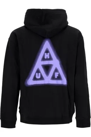 Huf Heren, Sweatshirts & Hoodies, Zwart, Maat: XL Katoen