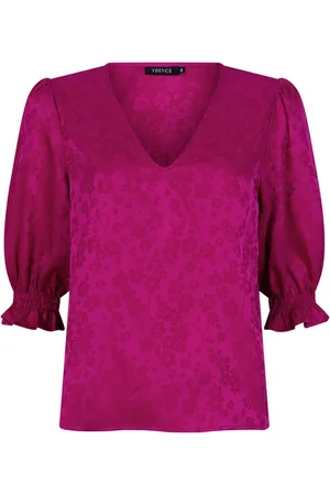 Ydence Dames, Blouses & Shirts, Roze, Maat: XL