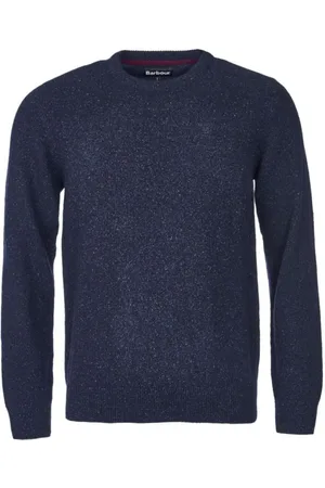 Barbour Heren, Truien, Blauw, Maat: L Wol