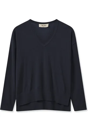 Mos Mosh Dames, Truien, Blauw, Maat: S Katoen