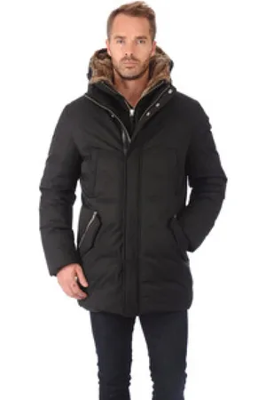 Mackage Heren, Jassen, Zwart, Maat: 2XS Fleece
