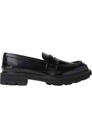 Alexander McQueen Heren, Schoenen, Zwart, Maat: 43 EU Leer