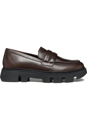 Geox Dames, Schoenen, Bruin, Maat: 39 EU Leer