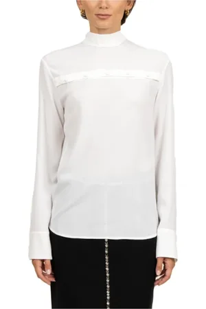 Nº21 Dames, Blouses & Shirts, Wit, Maat: 3XL Zijde