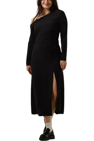 Modstrom Dames, Jurken, Zwart, Maat: S Viscose