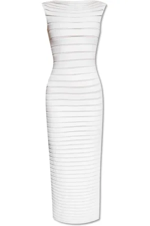 Alaïa Dames, Jurken, Wit, Maat: L