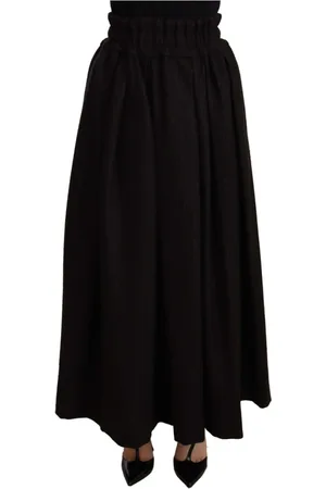Dolce & Gabbana Dames, Rokken, Zwart, Maat: XS Wol