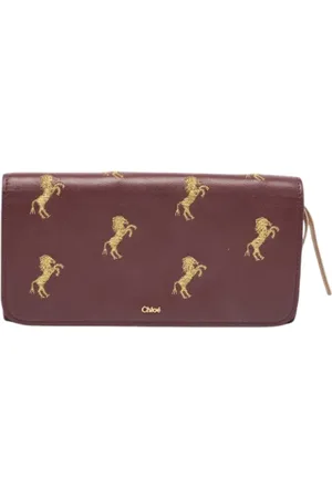 Chloé Dames, Pre-owned, Rood, Maat: ONE Size Leer