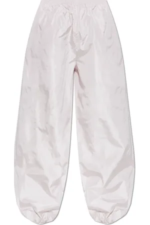 Alaïa Dames, Broeken, Roze, Maat: XS Zijde