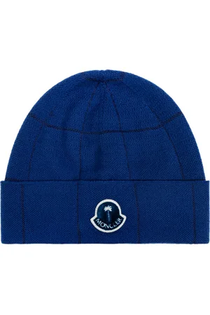 Moncler Unisex, Accessoires, Blauw, Maat: ONE Size Wol