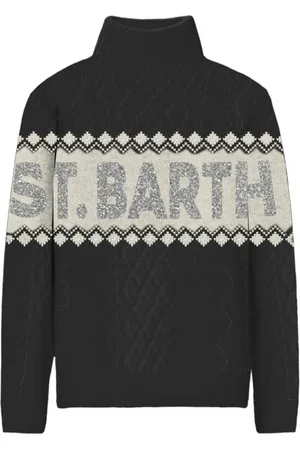 MC2 SAINT BARTH Dames, Truien, Zwart, Maat: S